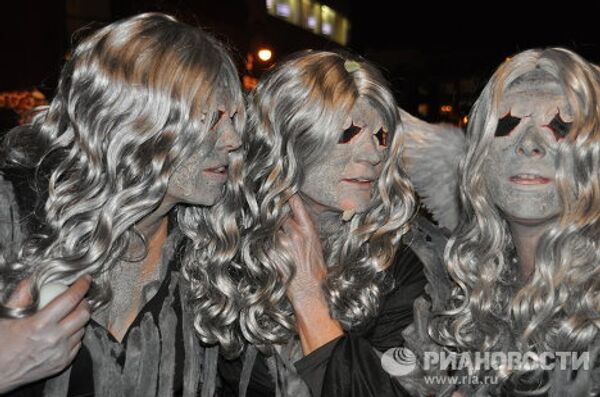 El desfile de Halloween en Nueva York - Sputnik Mundo