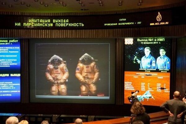 Marte-500. Voluntarios simulan viaje a Marte de 520 días - Sputnik Mundo