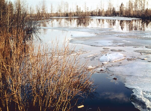 Socorristas están evacuando a 160 pescadores de un témpano de hielo en Tartaristán - Sputnik Mundo
