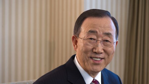 Ban Ki-moon, secretario general de la ONU - Sputnik Mundo