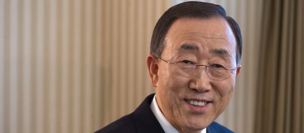 Ban Ki-moon, secretario general de la ONU - Sputnik Mundo