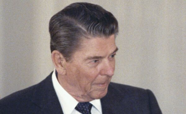 Ronald Reagan, expresidente de EEUU - Sputnik Mundo