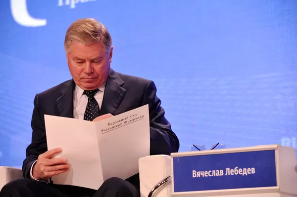 El presidente de la Corte Suprema de Rusia Viacheslav Lébedev - Sputnik Mundo