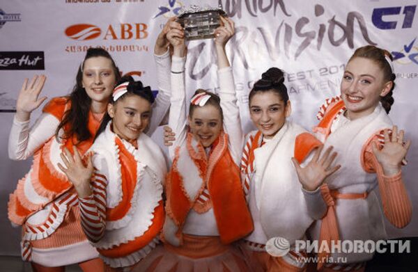 Banda georgiana gana la Eurovisión infantil de 2011 - Sputnik Mundo