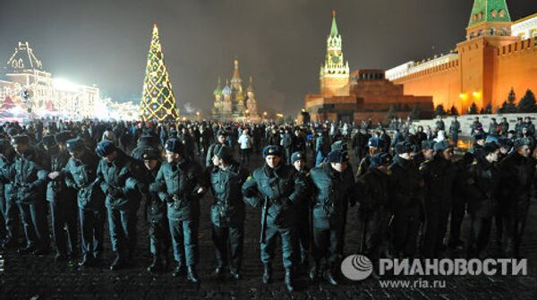 Festejo de Año Nuevo en Rusia - Sputnik Mundo