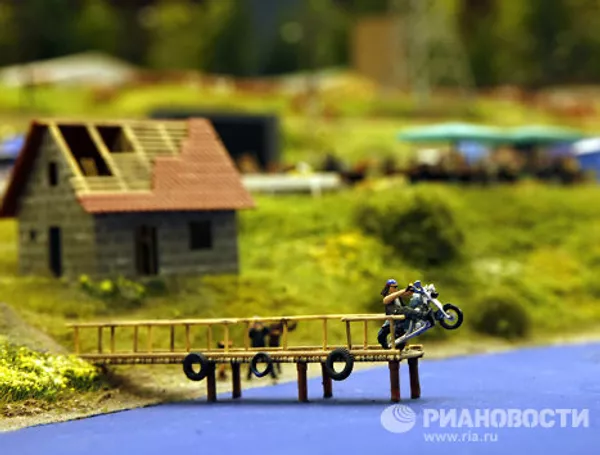 Mini-Rusia recreada en un pabellón Mini-Rusia recreada en un pabellón - Sputnik Mundo