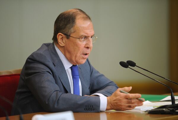 El canciller ruso Serguél Lavrov - Sputnik Mundo