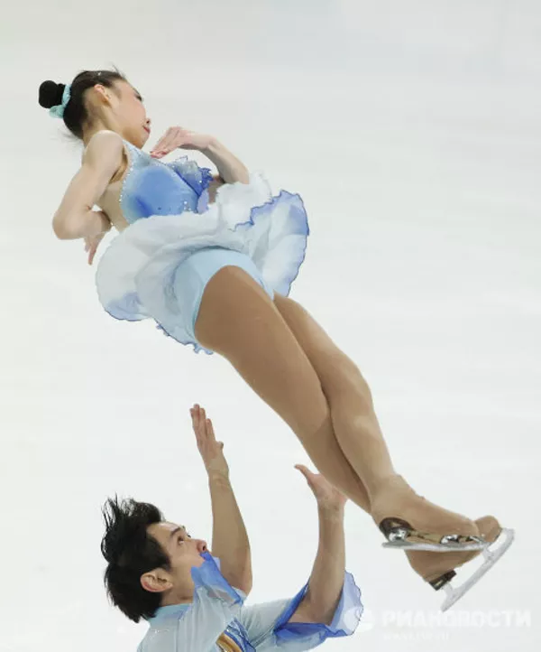 Triunfadores de las competiciones de patinaje artístico en las Olimpiadas Juveniles de Invierno 2012 Triunfadores de las competiciones de patinaje artístico en las Olimpiadas Juveniles de Invierno 2012 - Sputnik Mundo