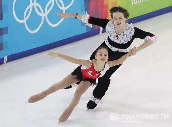 Triunfadores de las competiciones de patinaje artístico en las Olimpiadas Juveniles de Invierno 2012 Triunfadores de las competiciones de patinaje artístico en las Olimpiadas Juveniles de Invierno 2012 - Sputnik Mundo