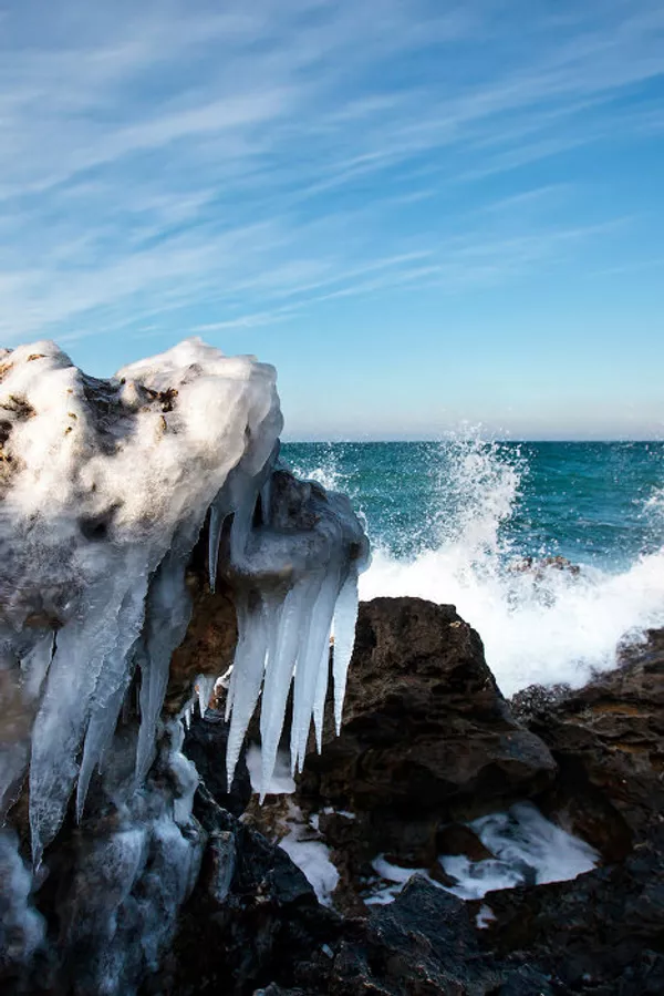 El invierno caprichoso de Sebastópol El invierno caprichoso de Sebastópol - Sputnik Mundo