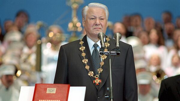 Borís Yeltsin, primer presidente de Rusia - Sputnik Mundo