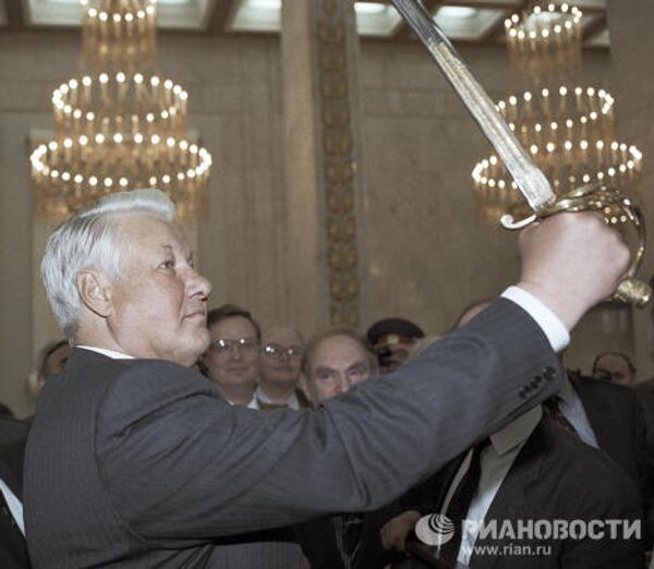 Borís Yeltsin, primer presidente de Rusia - Sputnik Mundo