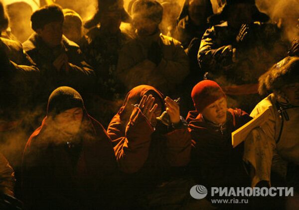 La república rusa de Tuvá celebra el Año Nuevo lunar - Sputnik Mundo
