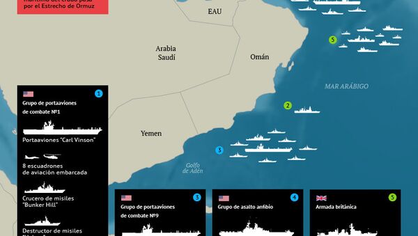 Situación en torno al Estrecho de Ormuz - Sputnik Mundo