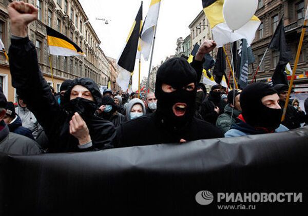 Manifestación “Por las elecciones honestas” en San Petersburgo - Sputnik Mundo