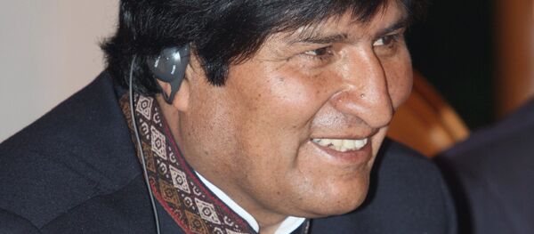 El presidente de Bolivia Evo Morales - Sputnik Mundo