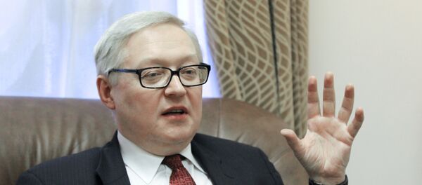 Vicecanciller ruso Serguéi Riabkov - Sputnik Mundo