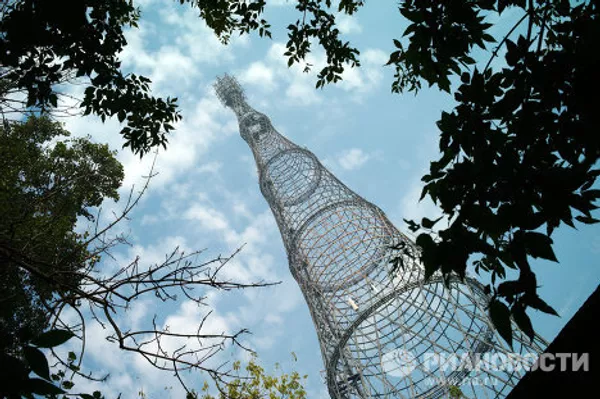 Torre Shújov, orgullo de la ingeniería rusa Torre Shújov, orgullo de la ingeniería rusa - Sputnik Mundo