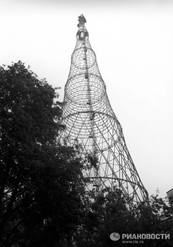 Torre Shújov, orgullo de la ingeniería rusa Torre Shújov, orgullo de la ingeniería rusa - Sputnik Mundo