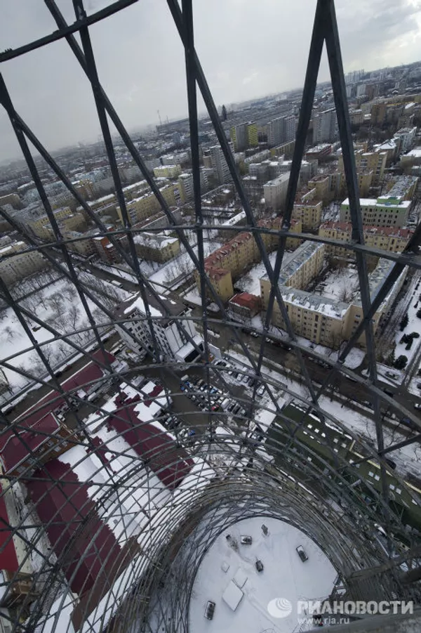 Torre Shújov, orgullo de la ingeniería rusa Torre Shújov, orgullo de la ingeniería rusa - Sputnik Mundo
