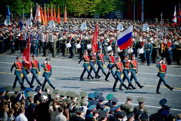 Ensayo general del Desfile del Día de la Victoria en la Plaza Roja - Sputnik Mundo