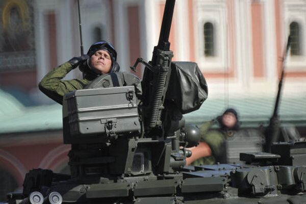 Ensayo general del Desfile del Día de la Victoria en la Plaza Roja - Sputnik Mundo