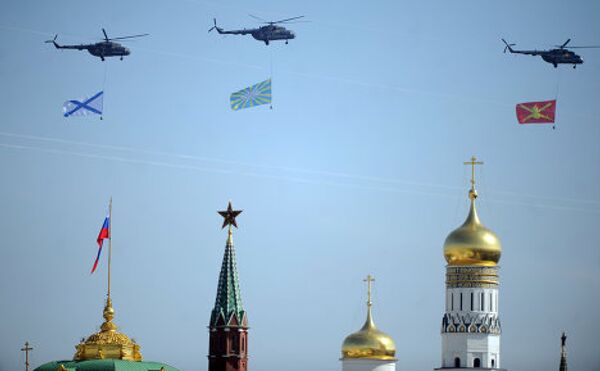 Ensayo general del Desfile del Día de la Victoria en la Plaza Roja - Sputnik Mundo