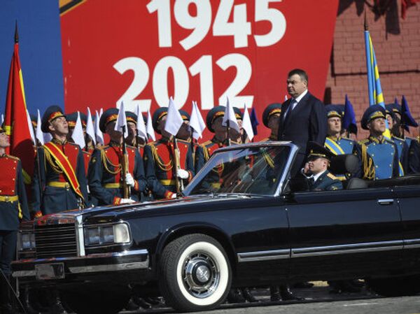 Ensayo general del Desfile del Día de la Victoria en la Plaza Roja - Sputnik Mundo