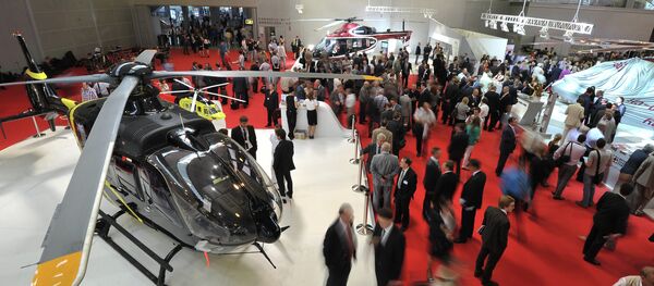 La feria internacional de helicópteros HeliRussia 2015 se inaugura en mayo en Moscú - Sputnik Mundo