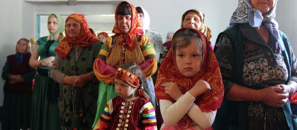 Los viejos creyentes rusos (archivo) Los viejos creyentes rusos (archivo) - Sputnik Mundo