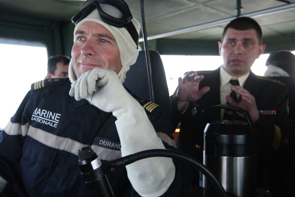 Rusia y Francia realizan ejercicios navales conjuntos en el Báltico - Sputnik Mundo