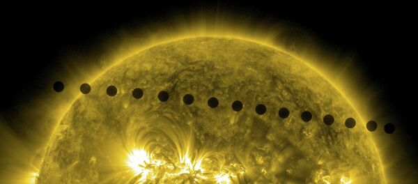 El tránsito de Venus sobre el disco solar - Sputnik Mundo