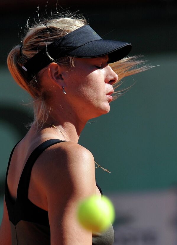 Primera victoria de María Sharapova en la semifinal de Roland Garros  - Sputnik Mundo