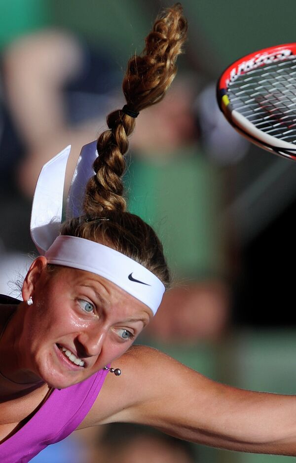 Primera victoria de María Sharapova en la semifinal de Roland Garros  - Sputnik Mundo