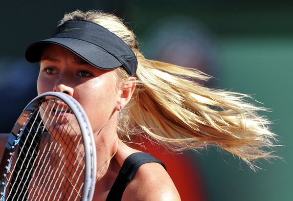 Primera victoria de María Sharapova en la semifinal de Roland Garros  - Sputnik Mundo