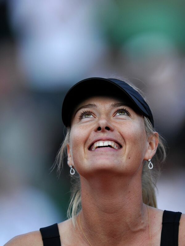 Primera victoria de María Sharapova en la semifinal de Roland Garros  - Sputnik Mundo