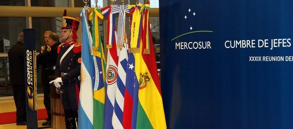 Banderas de los países de Mercosur - Sputnik Mundo
