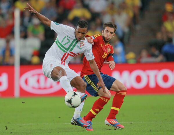 España avanza a la final de la Eurocopa-2012 España avanza a la final de la Eurocopa-2012 - Sputnik Mundo