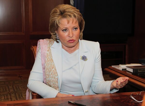 Valentina Matvienko - Sputnik Mundo