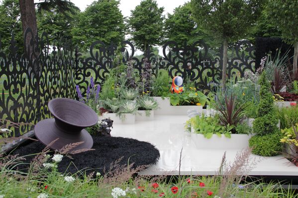 Jardines del mundo en  la exposición floral de Hampton Court - Sputnik Mundo