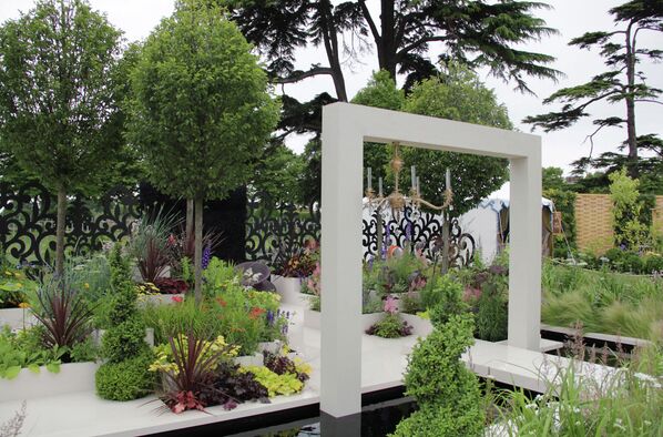 Jardines del mundo en  la exposición floral de Hampton Court - Sputnik Mundo