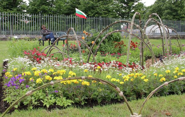 Jardines del mundo en  la exposición floral de Hampton Court - Sputnik Mundo