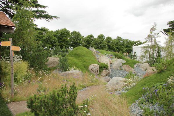 Jardines del mundo en  la exposición floral de Hampton Court - Sputnik Mundo
