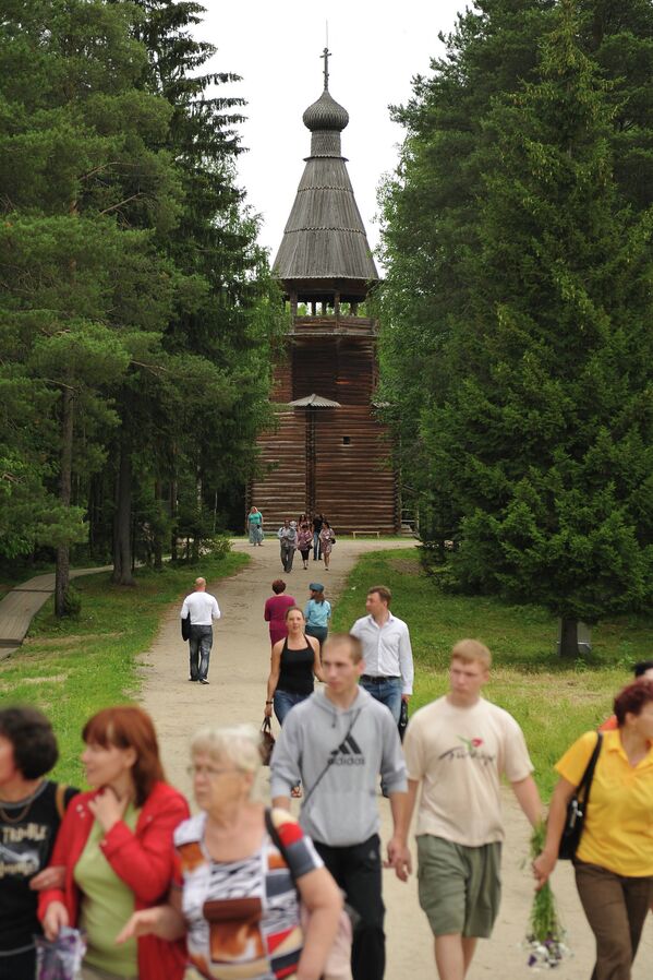 Parque museo de la arquitectura antigua en el norte de Rusia - Sputnik Mundo