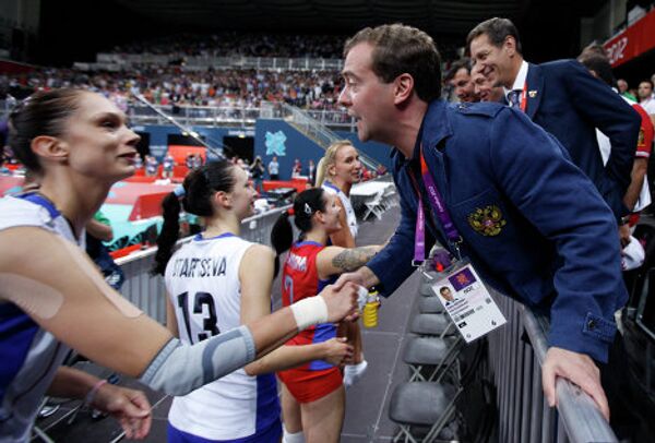 Primera jornada olímpica de la selección rusa en Londres - Sputnik Mundo