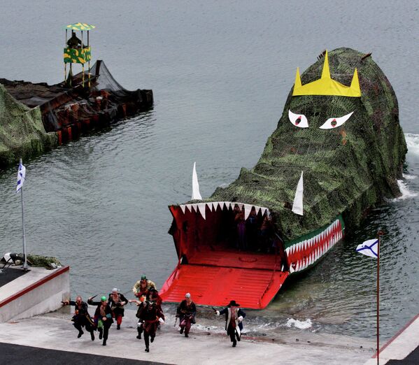 Rusia celebra el Día de la Armada con desfiles navales en principales puertos - Sputnik Mundo