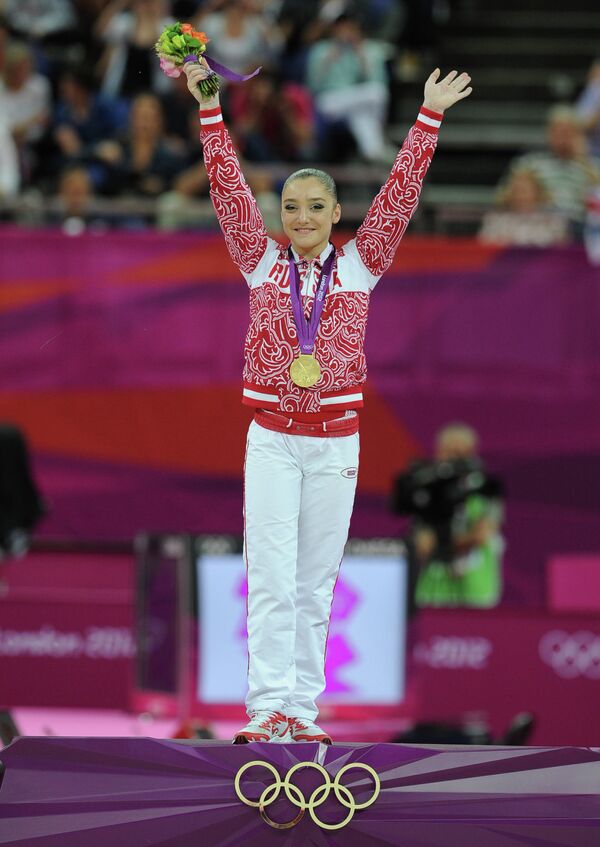 Gimnasta rusa Aliya Mustafina - Sputnik Mundo