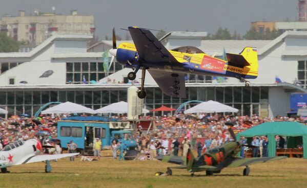 Fuerza Aérea de Rusia celebra su 100 aniversario con una exhibición espectacular Fuerza Aérea de Rusia celebra su 100 aniversario con una exhibición espectacular - Sputnik Mundo