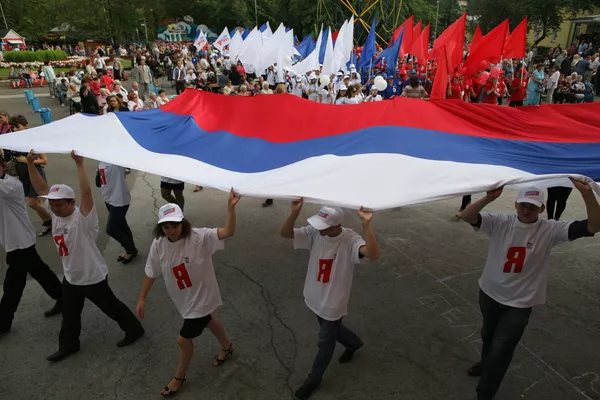 Rusia celebra el Día de la Bandera Nacional Rusia celebra el Día de la Bandera Nacional - Sputnik Mundo