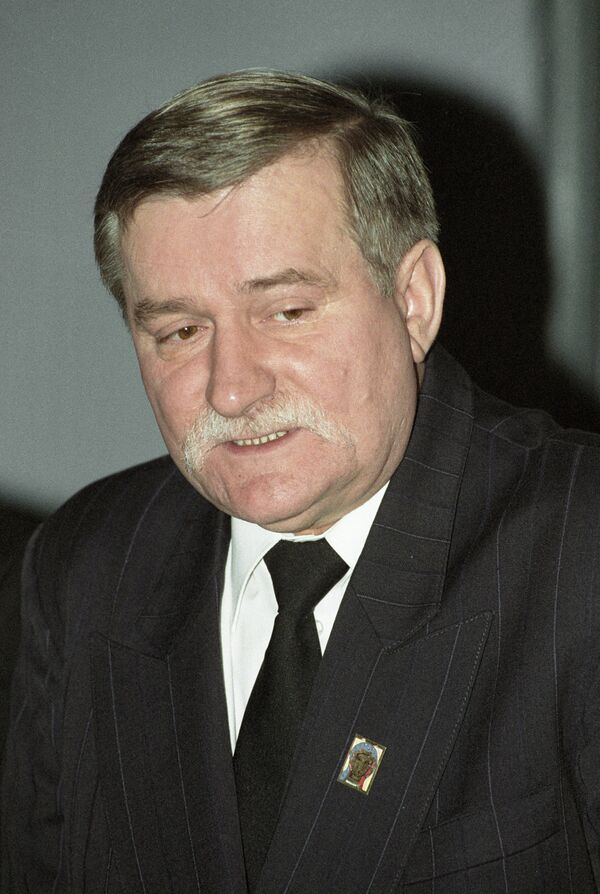 Lech Walesa (Archivbild) - Sputnik Mundo